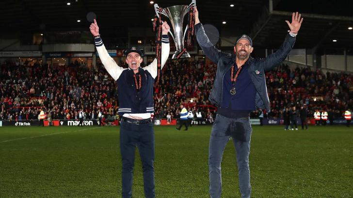 Wrexham owners Ryan Reynolds and Rob McElhenney